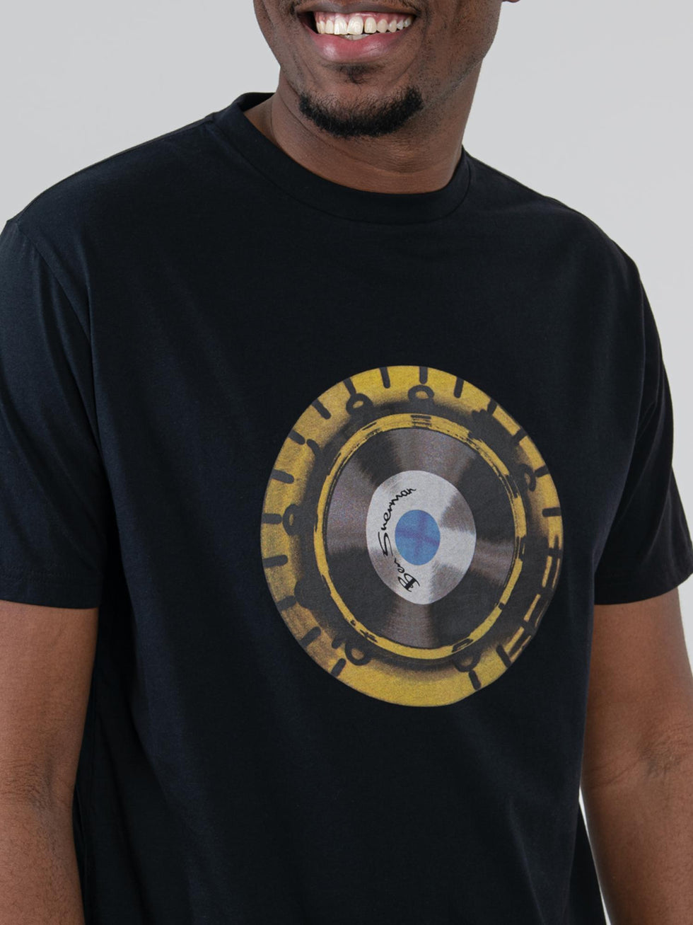 Ben Sherman Mens Turn It Up T-Shirt Black