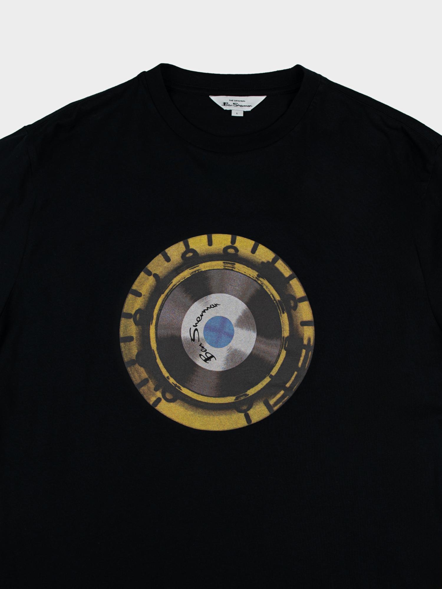 Ben Sherman Boys Turn It Up T-Shirt In Black