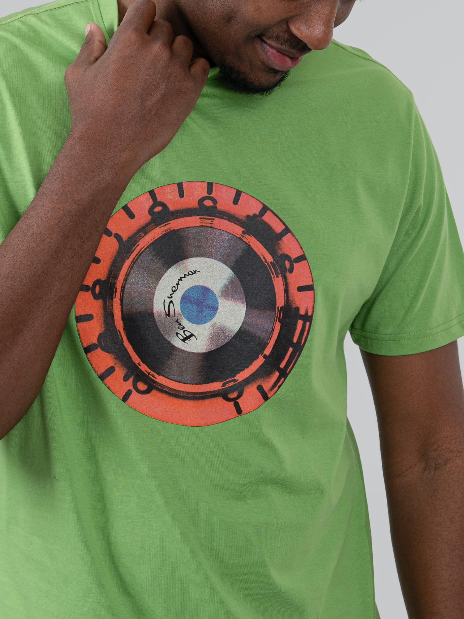 Ben Sherman Turn It Up Piquan Green T-Shirt