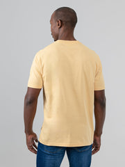 Ben Sherman Mens Typography Headphones T-Shirt In New Wheat