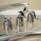 Carrol Boyes Hummingbird Bottle Stopper In Silver