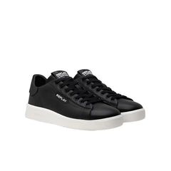 Replay Mens University M Prime 2 Shoes Black And White