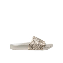 Replay Womens Up Patch Slides Platinium