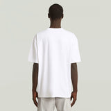 G-Star Raw HB Badge Relaxed T-Shirt In White