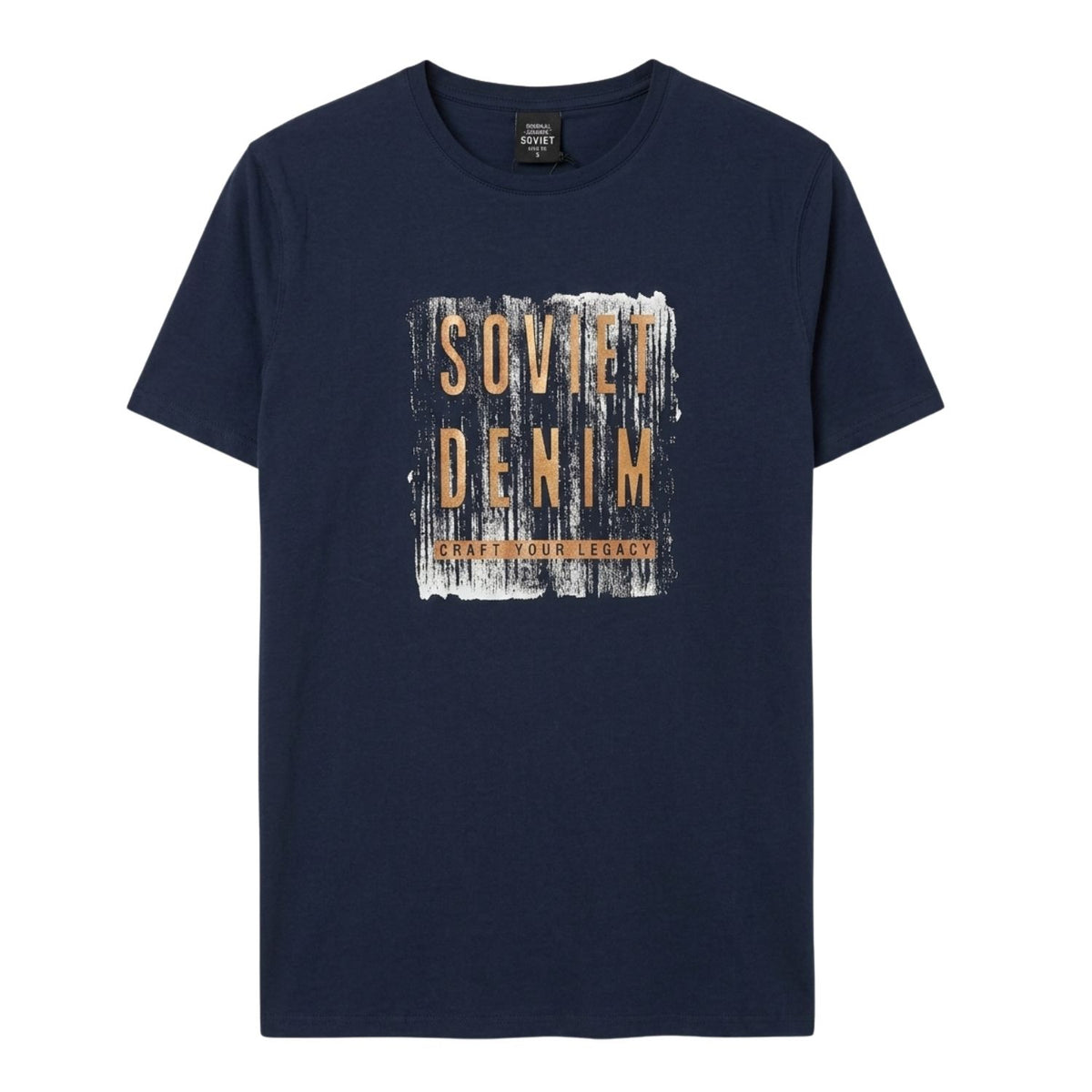 Soviet Mens Fashion T-Shirt In Navy