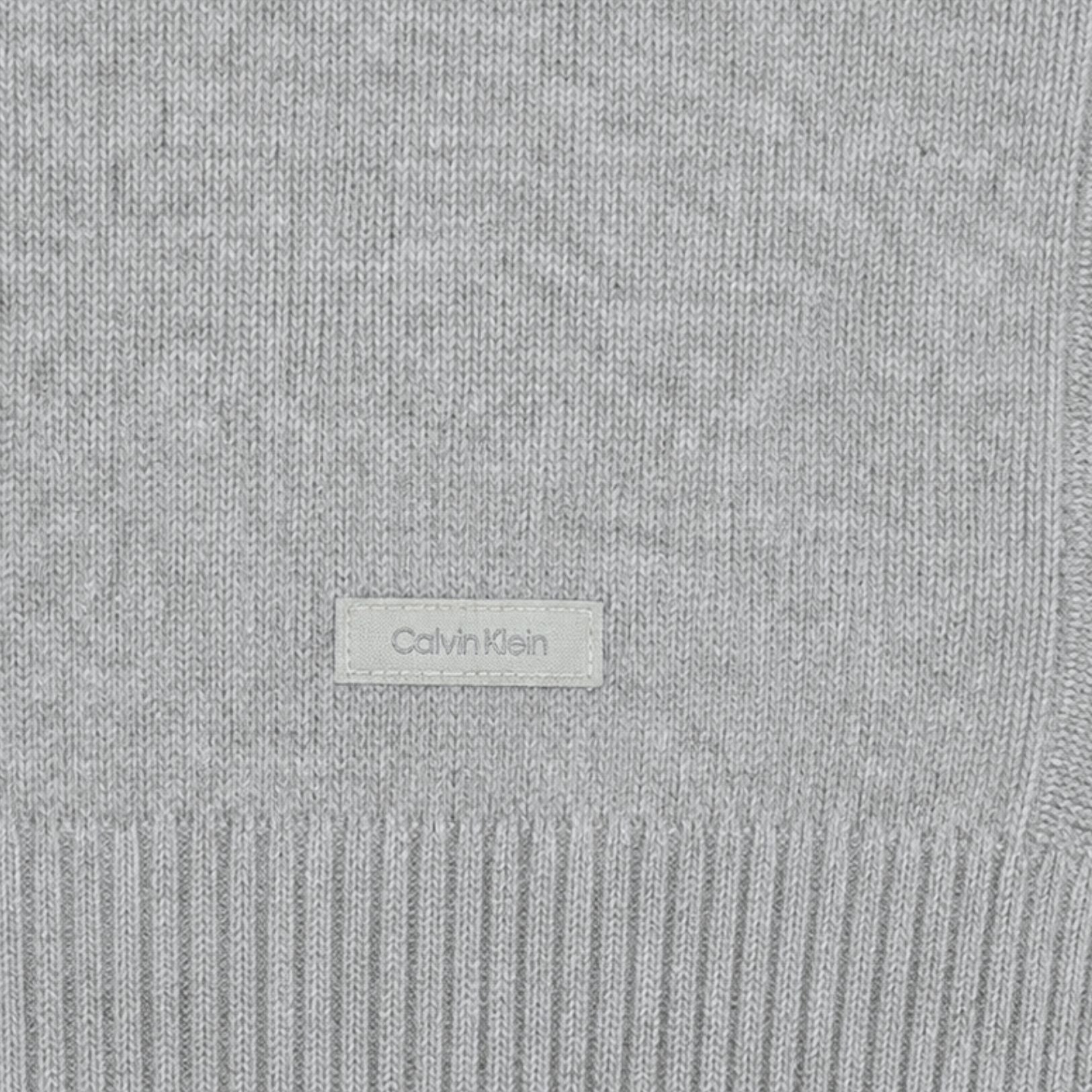 Calvin Klein Mens Recycled Wool Comfort Cardigan In Grey