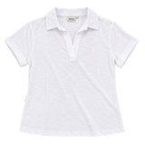 Polo Womens Bella Slub Golfer in White