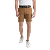 Ben Sherman Mens Straight Fit Chino Shorts In Camel