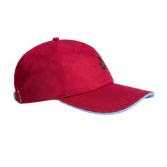 Polo Mens 6 Panel Metal Peak Cap In Brick