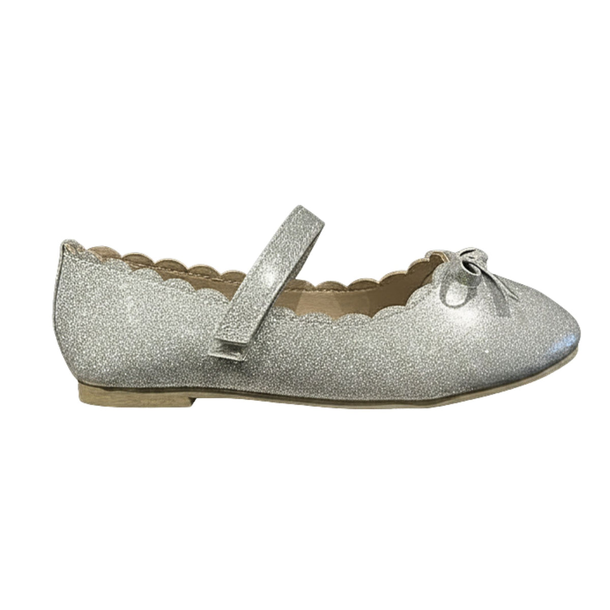 Pierre Cardin GirlS Lexi Ballerina Pumps In Silver