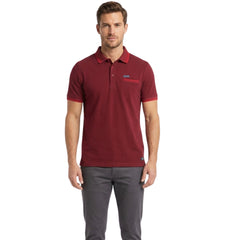 Soviet Mens Sway Fashion Golfer In Burgandy