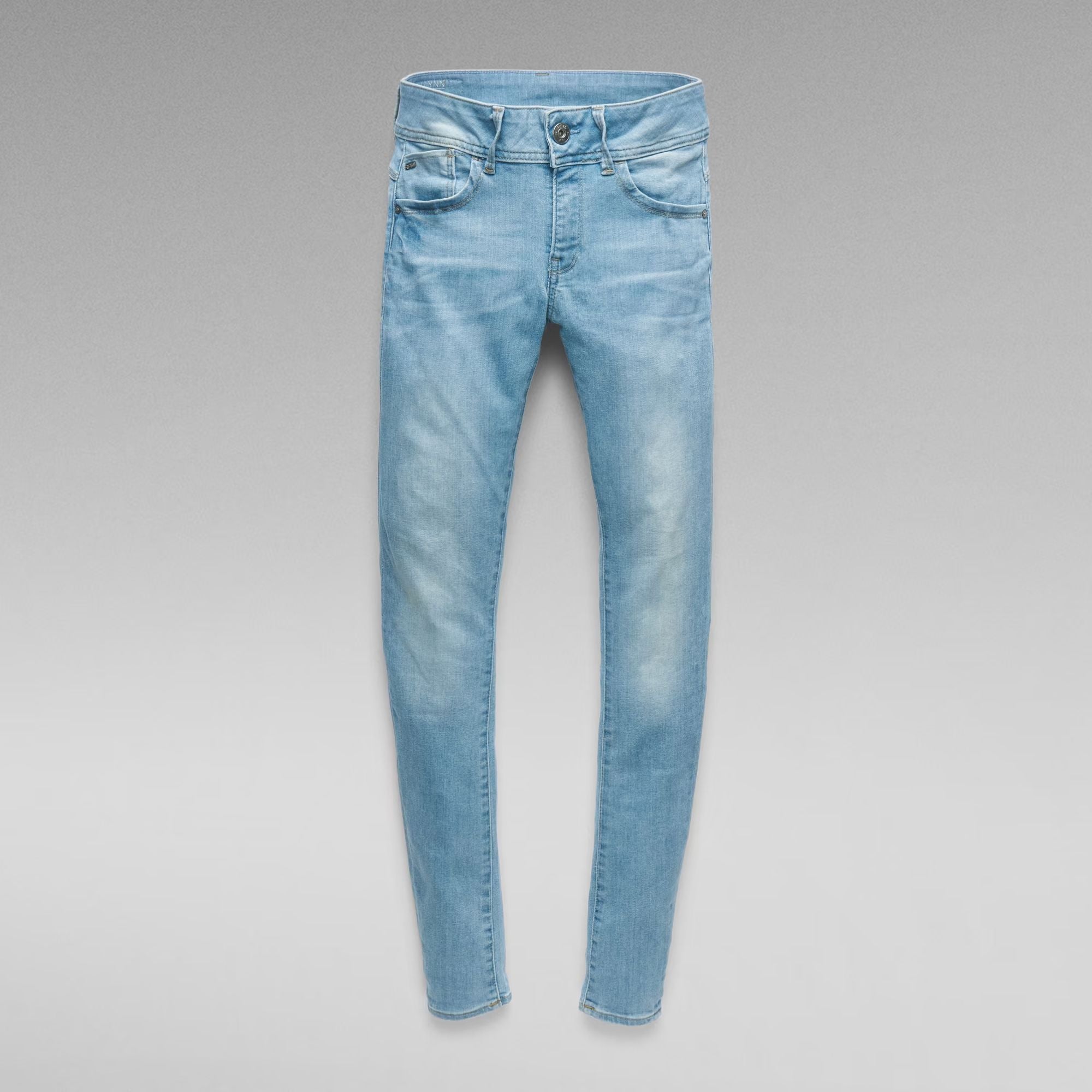G-Star Raw Womens Lynn Super Skinny Jeans In Faded Blue