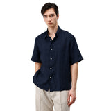 Antioch Mens Short Sleeve Shirt In Navy