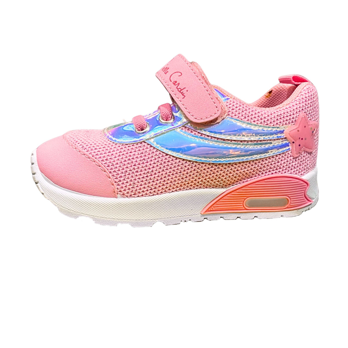 Pierre Cardin Girls Panda Sneakers In Pink