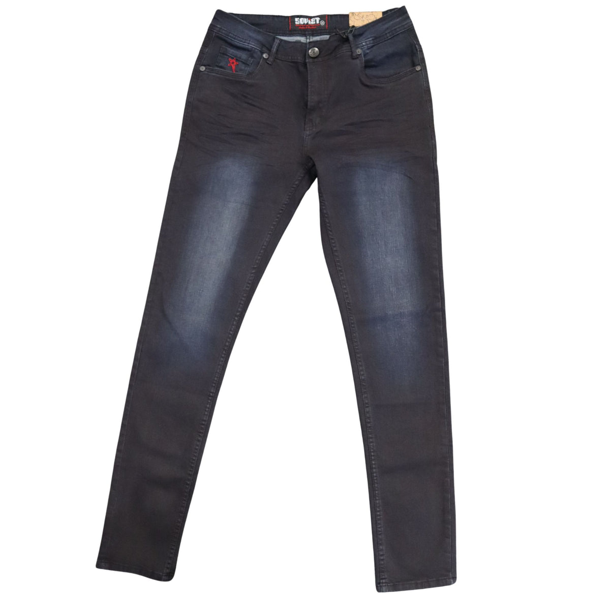 Soviet Mens Ferris Skinny Jeans In Double Dip