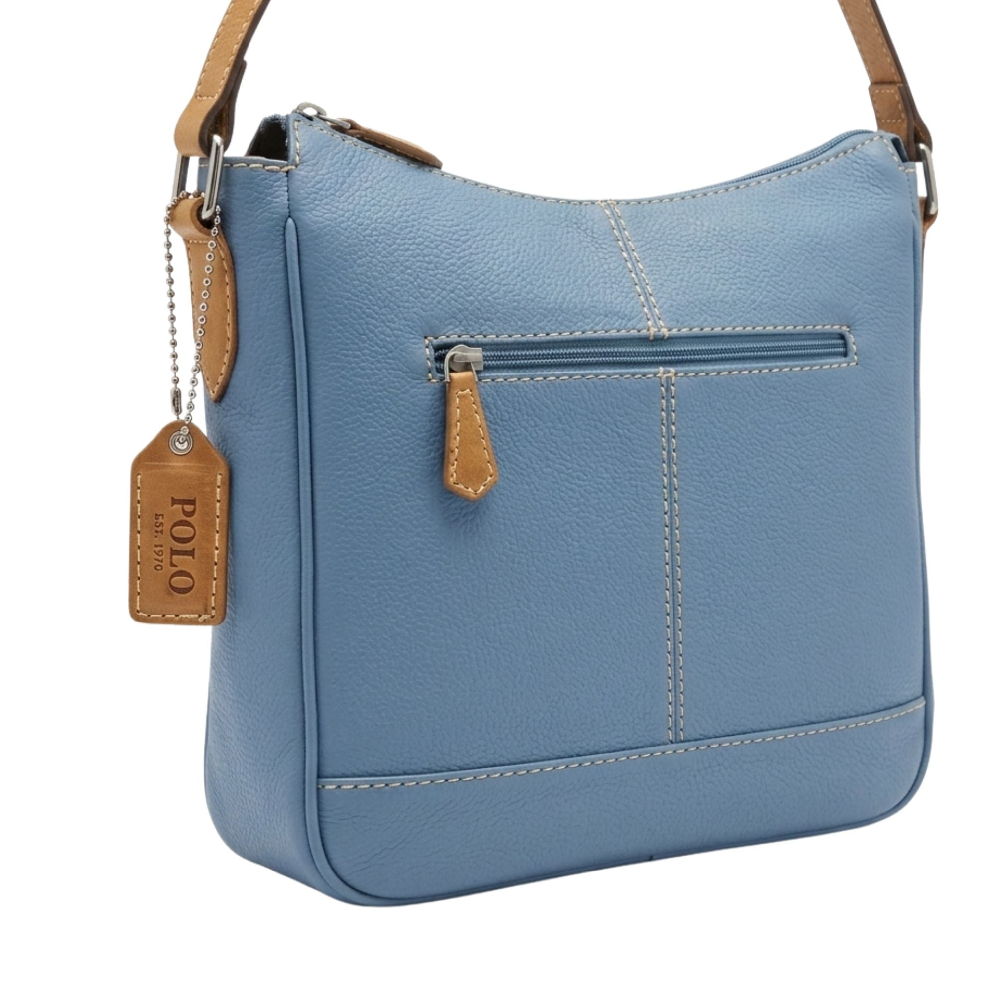 Polo Benton Sling Bag In Sky Blue