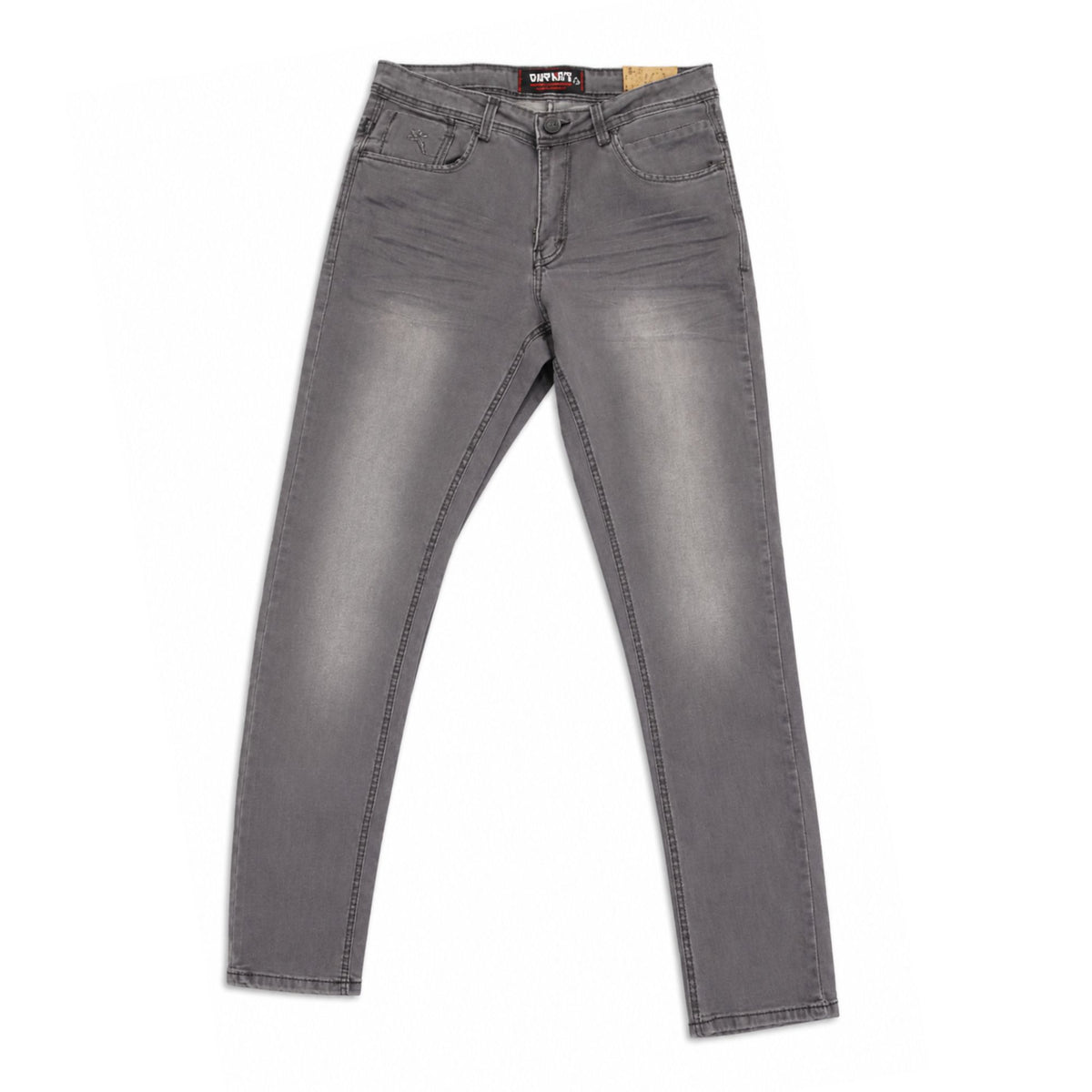 Soviet Mens Terminator #9 Slim Leg Jeans in Grey