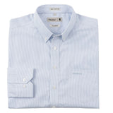 Pringle Mens Oliver Stripe Long Sleeve Shirt In Blue