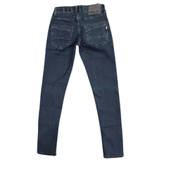 Soviet Mens Mata Fashion Skinny Jeans In Blue Black
