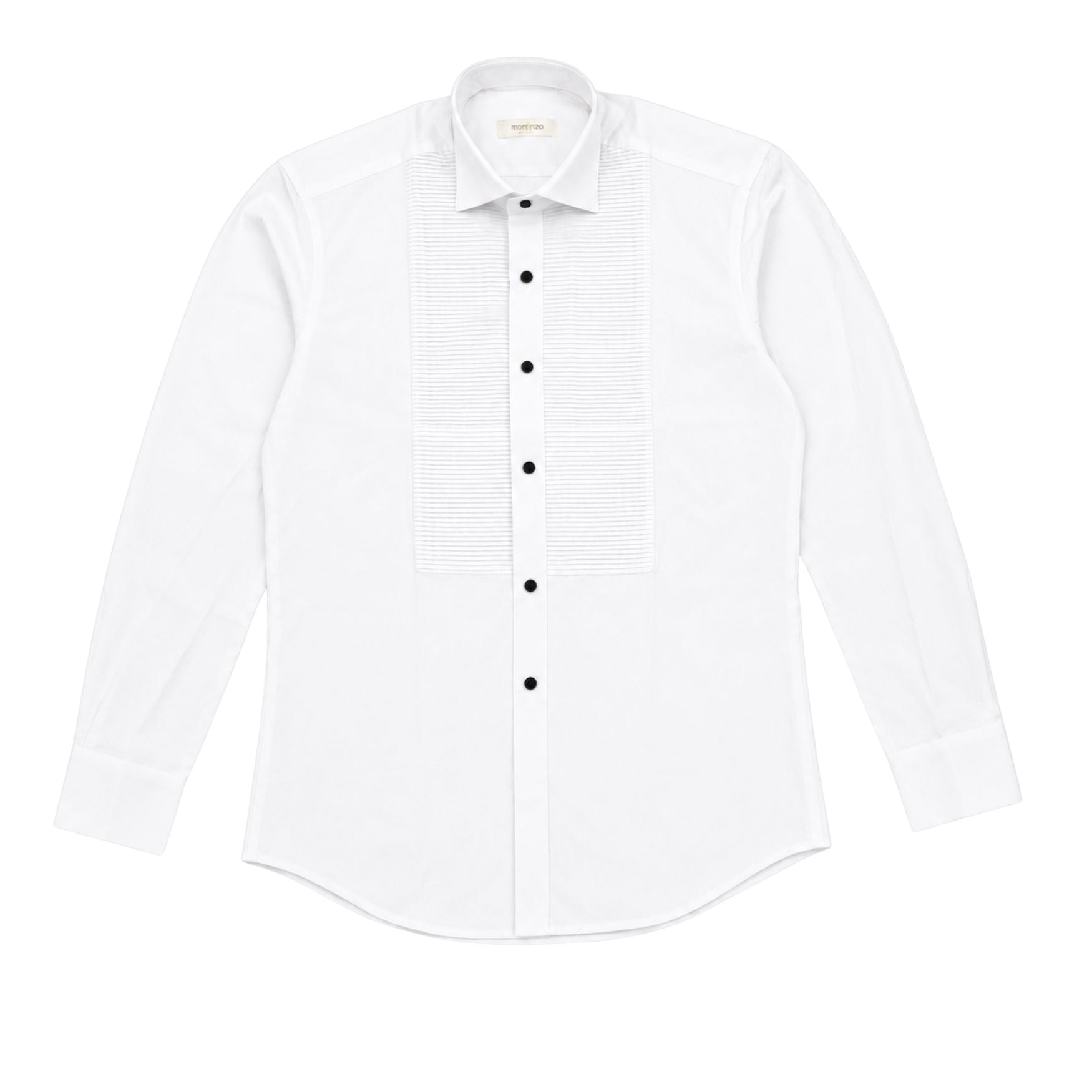 Morenzo Mens Tux Shirt In White