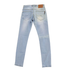 Soviet Mens Terminator #4 Skinny Jeans In Sky Blue