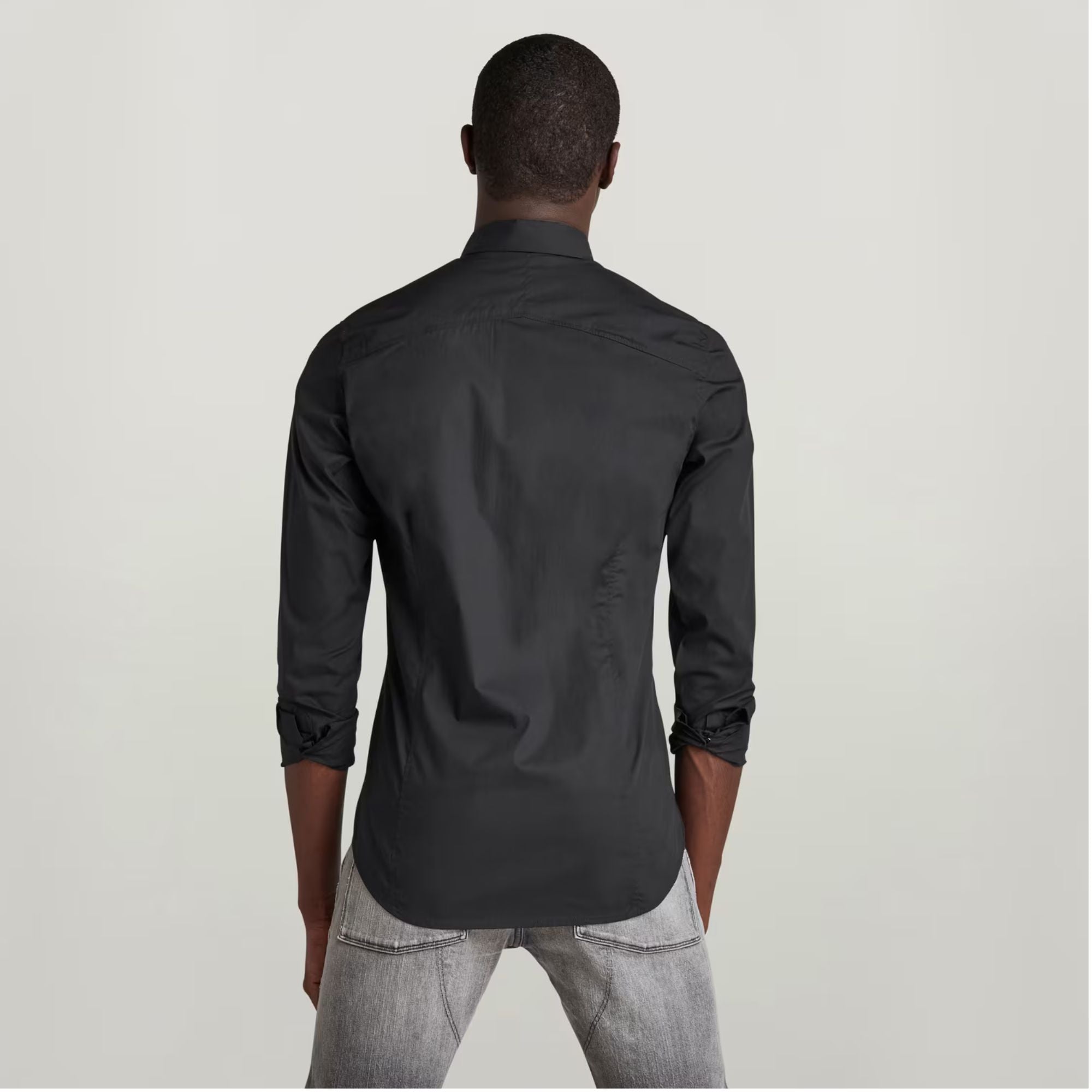 G-Star Raw Mens Dressed Super Slim Shirt In Black