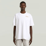 G-Star Raw HB Badge Relaxed T-Shirt In White