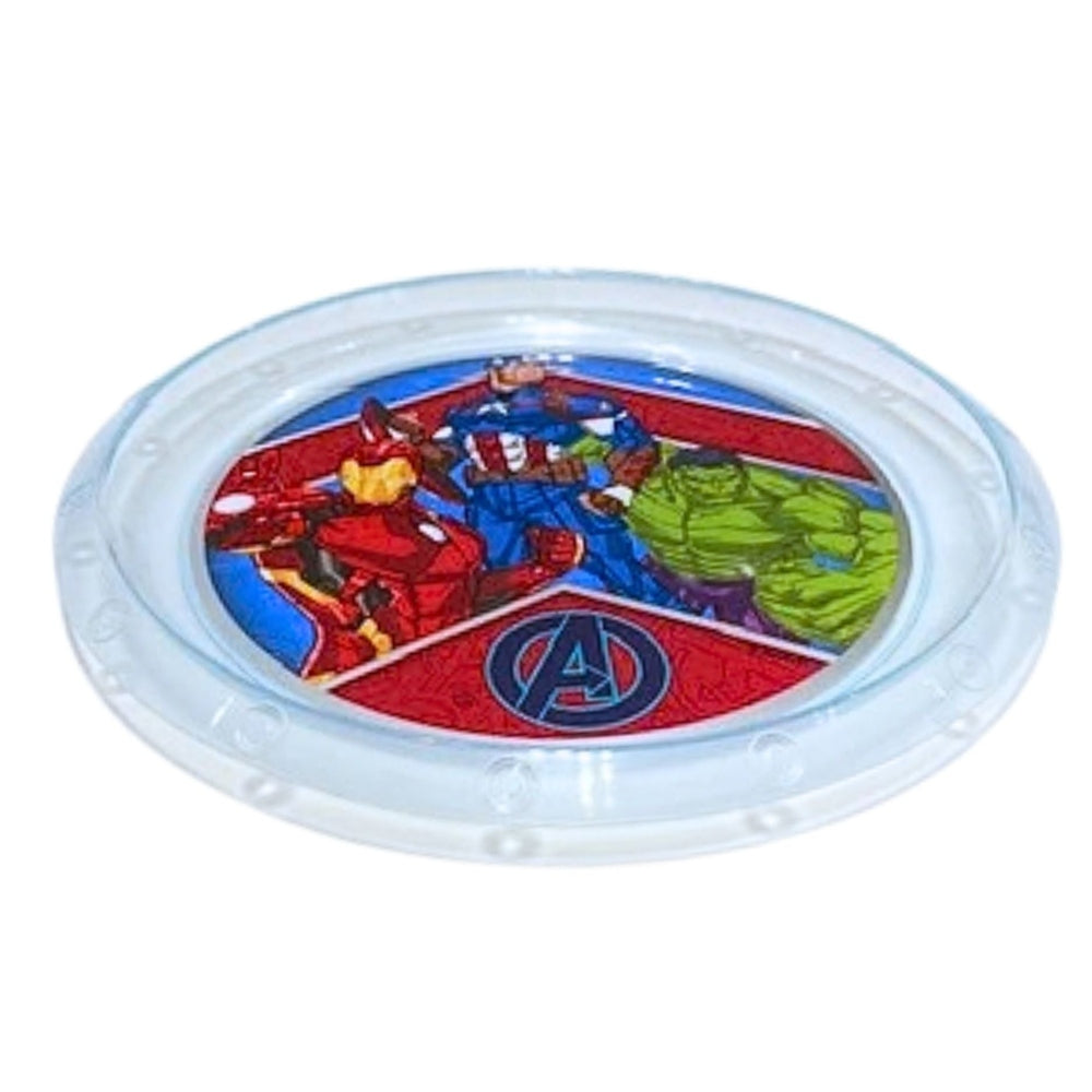Avengers Heraldic Army Easy Plate In Clear Blue