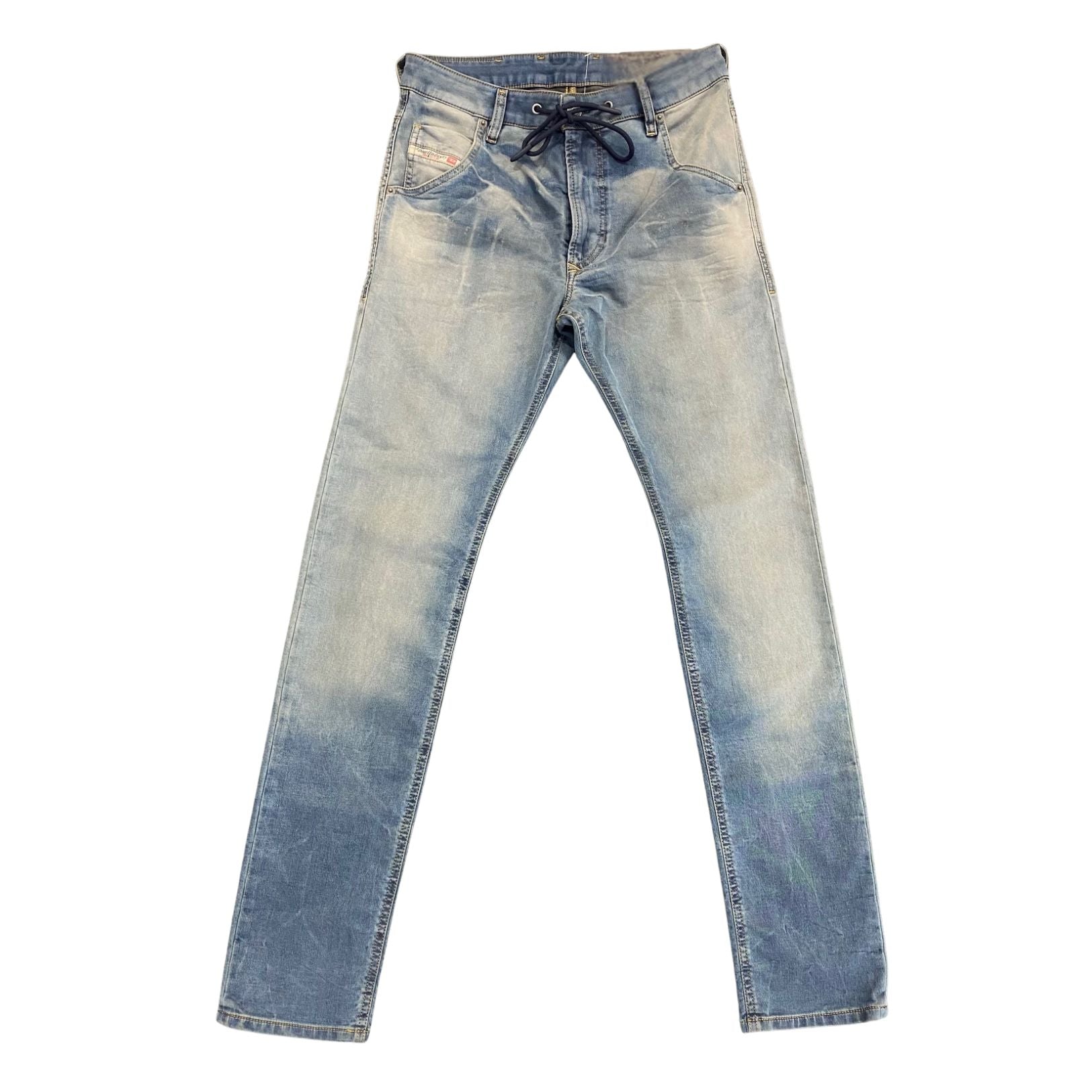 Diesel Mens M-Krooley-Y-Ne Sweat Jeans In Washed