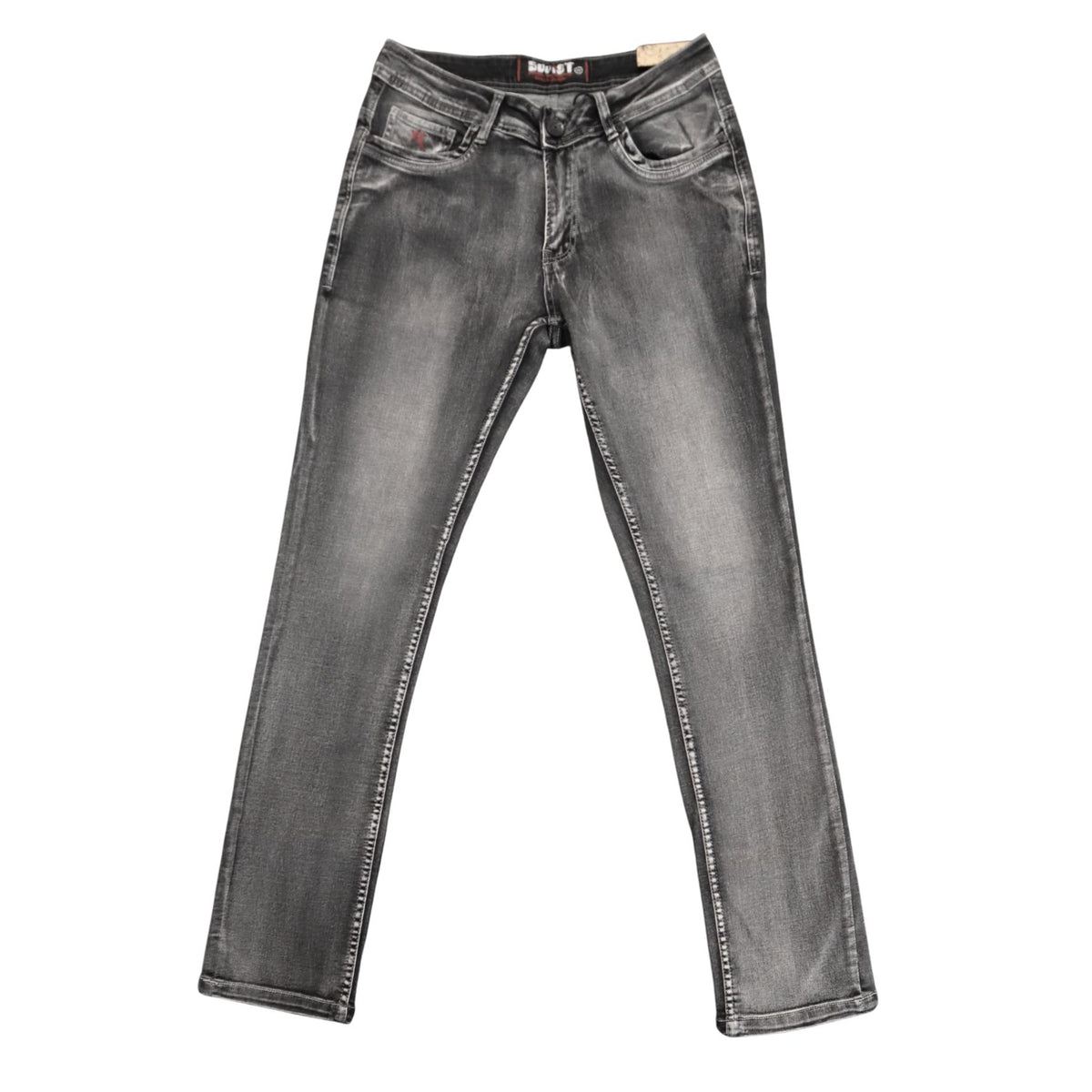 Soviet Mens Royce Slim Leg Jeans In Grey