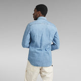 G-Star Raw Slim Shirt In Medium Age