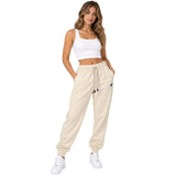 Polo Womens Lindi Track Joggers In Oatmeal