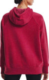Under Armour Rival Fleece Logo Hoodie In Pink