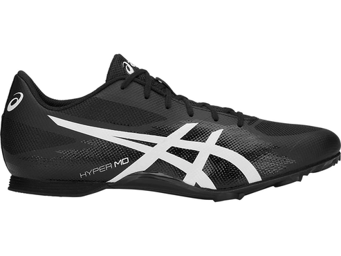 Asics Unisex Hyper Md 7 Shoes In Black/White