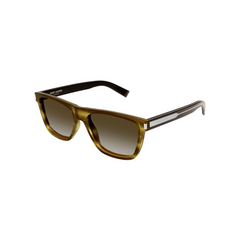 Saint Laurent Sunglass Man Havana Crystal Brown SL 619-005