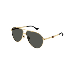 Gucci Sunglass Man Gold Grey GG1440S-001