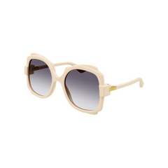 Gucci Sunglass Woman Ivory Grey GG1431S-004