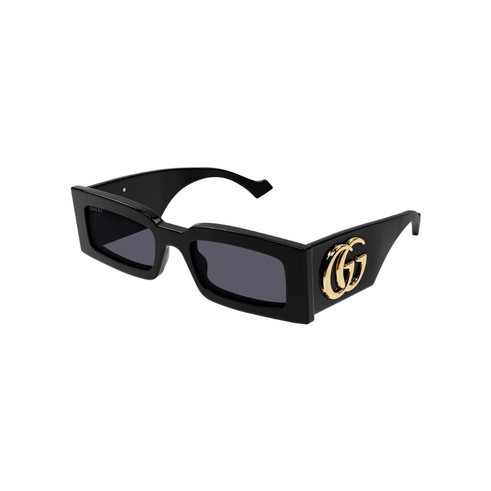 Gucci Sunglass Woman Black Grey GG1425S-001