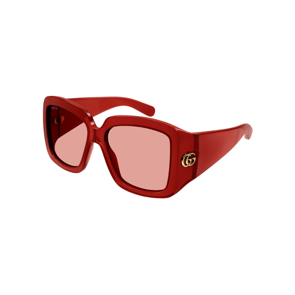 Gucci Sunglass Woman Burgundy Pink GG1402SA-003