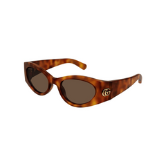 Gucci Sunglass Woman havana Brown GG1401S-002