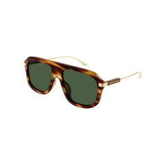 Gucci Sunglass Man Havana Gold Green GG1309S-007