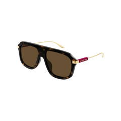 Gucci Sunglass Man Havana Gold Brown GG1309S-006