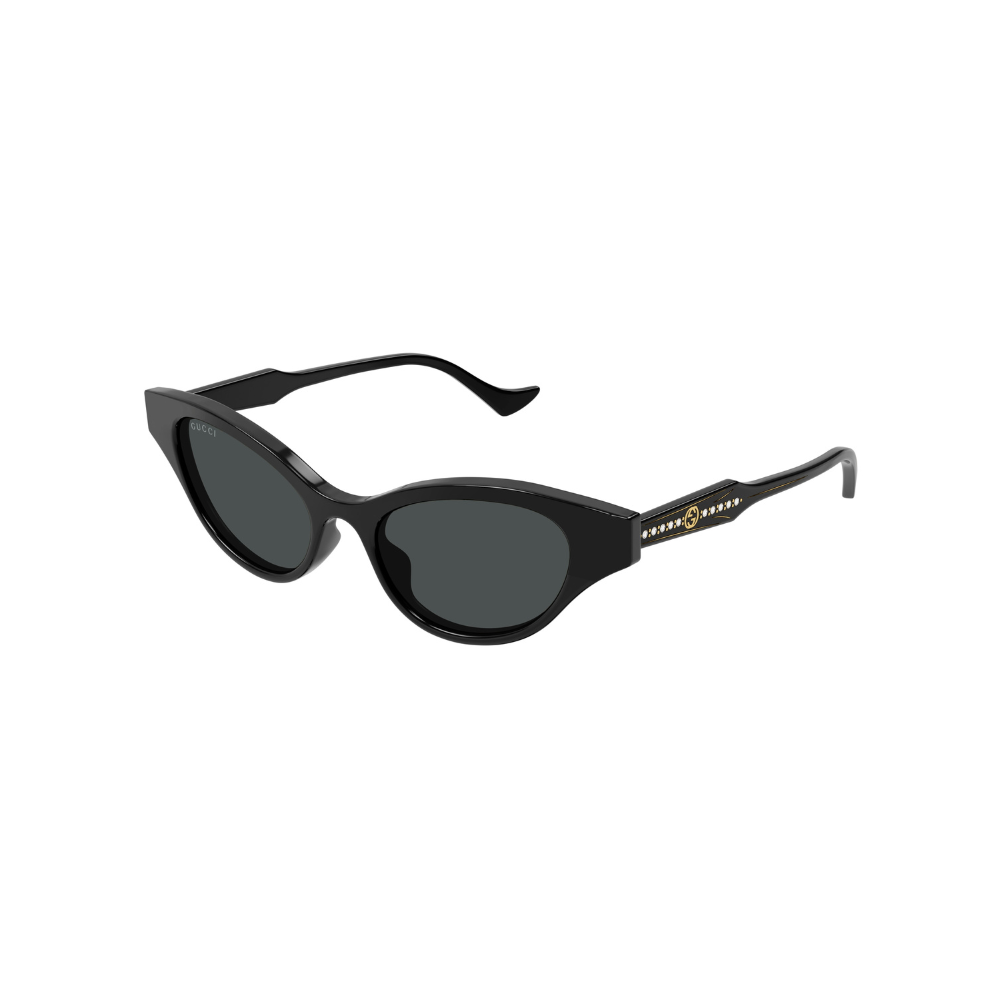 Gucci Sunglass Woman Black Grey GG1298S-001