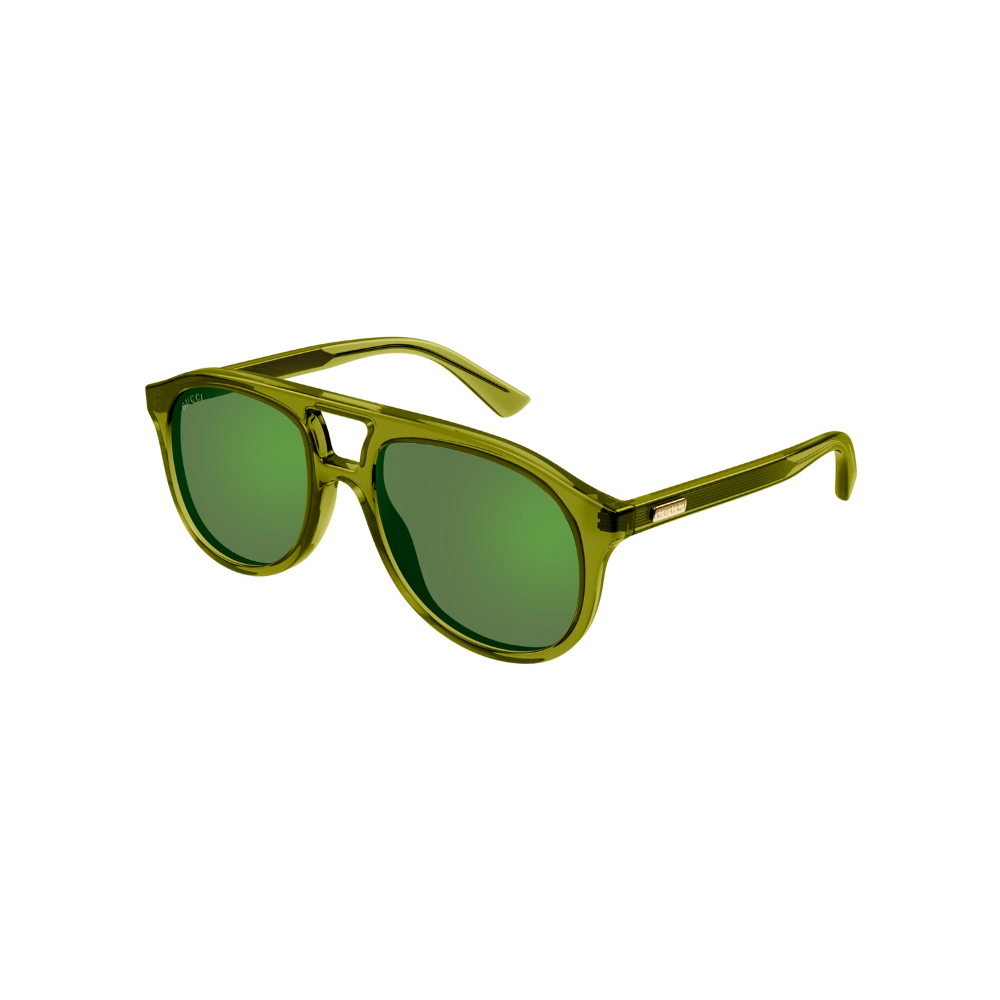 Gucci Sunglass Man Green GG1320S-003