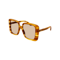 Gucci Sunglass Woman havana Brown GG1314S-003