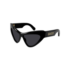 Gucci Sunglass Woman Black Grey GG1294S-001