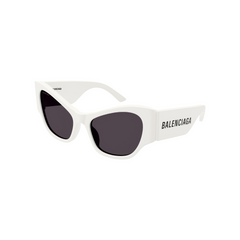 Balenciaga Sunglass Woman White Grey BB0259S-003