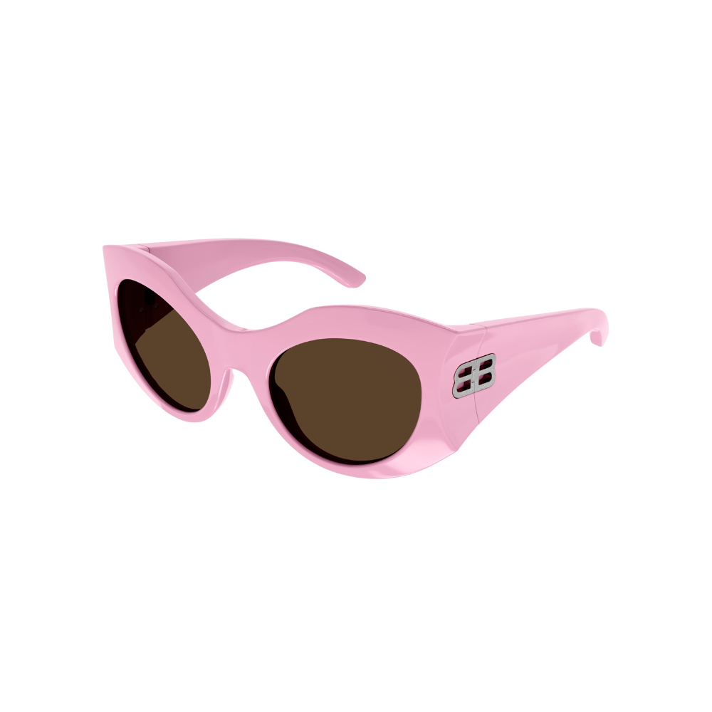 Balenciaga Sunglass Woman Pink Brown BB0256S-004