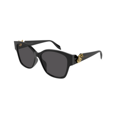 Alexander Mcqueen Sunglass Woman Black Grey AM0370S-001