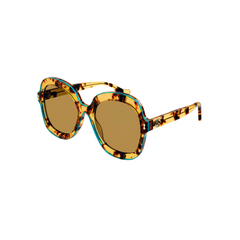 Gucci Sunglass Woman havana Brown GG1240S-003